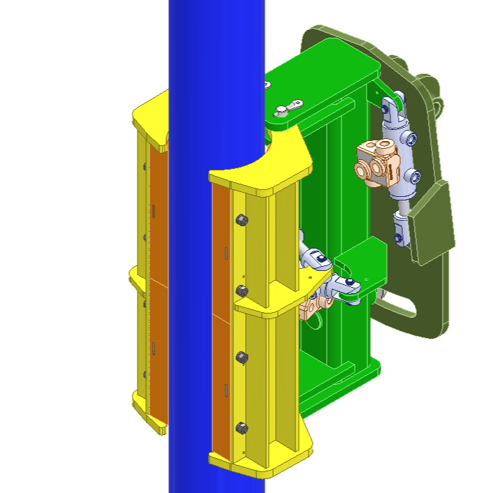 Pile grab model